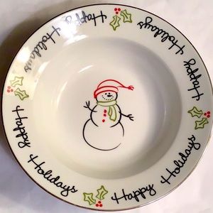 St. Nicholas Square Bowl ‘Tis the Season 8 1/4”